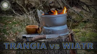 Trangia vs silny wiatr. Alert RCB. Kawka w lesie.