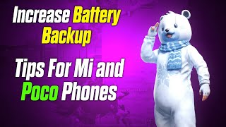 ⚡How to increase battery backup For BGMI | Poco X3 Pro