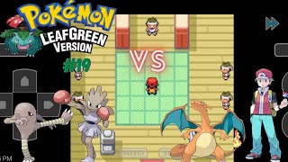 Defeated Karate master in saffron city | Pokemon leaf green gameplay #19