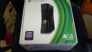 Xbox 360 slim 4gb unboxing