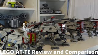 LEGO AT-TE Review and Comparison (2003-2022)