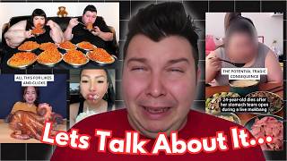 Tiktok Mukbangs are Fueling Eating Disorders and Overconsumption...