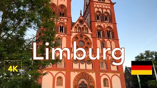 Limburg walking tour | Germany Walk 4k | walkthrough | Sightseeing Old Town city center