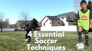 4 Essential Soccer Techniques for Young Players