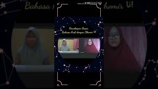 UTS BAHASA ARAB : Membuat Video Interaktif Nahdah_ Nisa Nadia