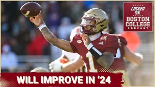 Thomas Castellanos will be an improved passer in '24 | Boston College podcast