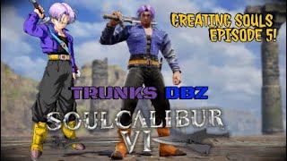 Creating Souls EP.5 DBZ Trunks| SoulCalibur 6 CREATION SUITE