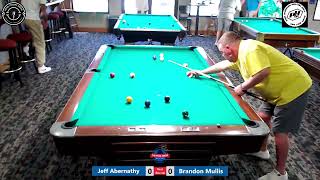 Jeff Abernathy vs Brandon Mullis - 8 Ball Tournament - First Round - 8/24/24