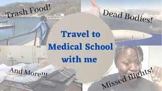 I  ALMOST MISSED MY FLIGHT TO MED SCHOOL | TOUR A NY MED SCHOOL WITH ME | SECOND LOOK IN A PANDEMIC