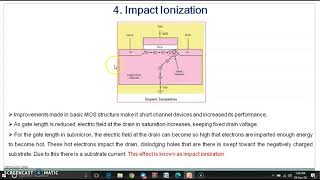 Impact Ionization and Hot Electron effect