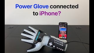 iPhone connected to Nintendo Power Glove?