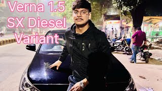 Hyundai Verna SX Diesel BS6|2021 Hyundai Verna Diesel Detailed Review and Driving Experience #verna