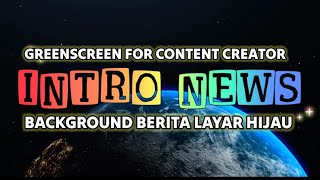 ANEKA GREENSCREEN BACKGROUND NEWS / BACKGROUND BERITA TV