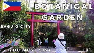 MOST BEAUTIFUL BOTANICAL GARDEN IN THE PHILIPPINES 2024 | BAGUIO BOTANICAL GARDEN TOUR