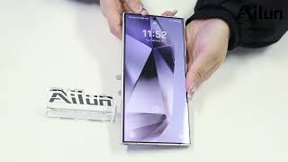 [Ailun] How to install screen & lens protector on Galaxy S24 Ultra