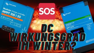 DC Ladung ruiniert Wirkungsgrad von [Victron Heimspeicher] im Winter? Bitte um Hilfe!