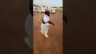 Dwarf Corper Leads Early Morning  Parade  at NYSC Camp