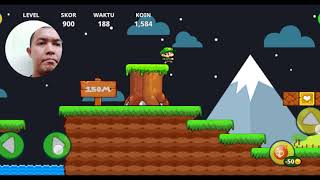 Main Game Mario Bros Kalah terus karena diganggu Anak Kecil