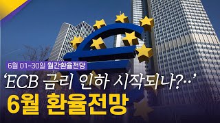 ECB, 금리 인하 시작되나? | 6월 환율전망 | 환율똑톡