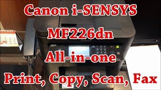 Canon i-SENSYS MF226dn Multifunction Printer - Hands on