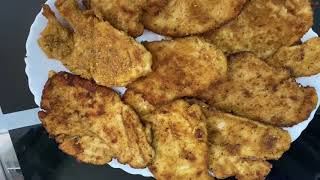 Chicken panne بانيه الفراخ بتتبيله بسيطه ومن غير دقيق ولا توابل كتير