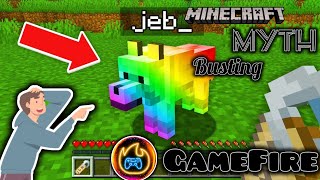 Busting minecraft myths!!!