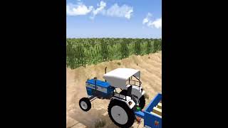 Farming simulator India Trcotar driving game Swaraj 744#short