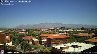 May 09 2024 - UArizona Dept of Computer Science Webcam Timelapse