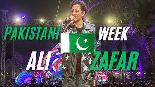 Ali Zafar Concert at Al Suwaidi Park-Pakistani Culture Week-Riyadh Season2024