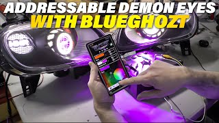 How to program Flow Series demon eyes with BlueGhozt