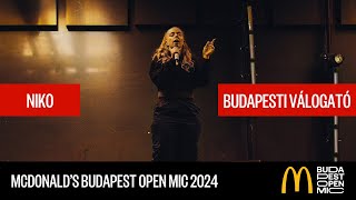 McDonald's Budapest Open Mic válogató – Budapest // Niko: Griselda