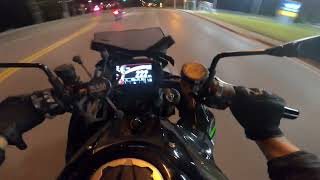 Night Ride pt2 - Kawasaki ZH2 & Yamaha FZ07 w/  @Turbo495