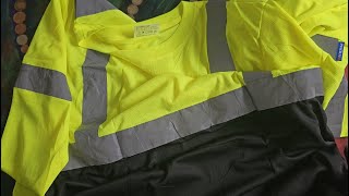 A-SAFETY Safety Shirt & SKSAFETY High Visibility Safety Shirt Unboxing