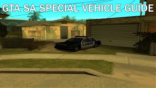 GTA San Andreas - Obtaining DP/EP/FP/MP Police (Method 1)