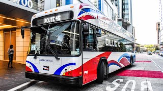 Exclusive Ride! Electric Gillig LF40 BEV Demo Bus on Arlington Transit ‘’ART’’ Route 45 (The Ride!)