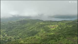 😱|| LOHAGAD FORT VIEW FROM VISAPUR FORT || PUNE || #nature