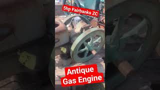 Barn Fresh 5hp Fairbanks ZC throttle governed gas engine