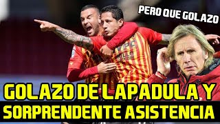 GOLAZO Y SORPRENDENTE ASISTENCIA DE LAPADULA CON EL BENEVENTO