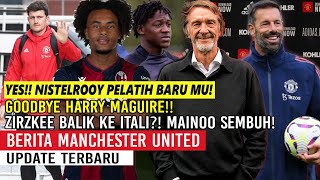 TEN HAG OUT❗❗NISTELROOY JADI PELATIH BARU MU✅GOODBYE MAGUIRE DIJUAL €20JT🤑ZIRKZEE BALIK KE ITALI😱MU🔴