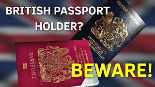 Urgent British Passport Holders Be Aware | Essential EU Rules Inforced for British Passport Holders