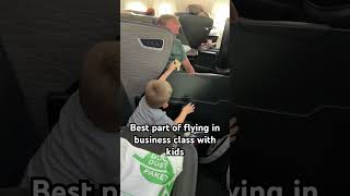 Privacy of flight experience 🤣 #kids #flights