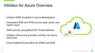 Demo Video: Infoblox DNS and IPAM for Microsoft Azure