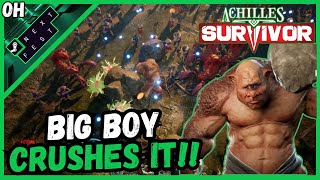 Big Boy CRUSHES It! Achilles Survivor! #SteamNextFest Coverage!