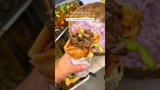 Kolkata's Unique Mutton Liver Roll 😍😋 #youtubeshorts #mutton #streetfood #rolls