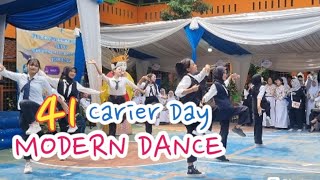 Modern Dance Isi Kegiatan Career Day SMK N 41 Jakarta