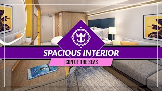 Icon of the Seas | Spacious Interior (R3/R4): Cabin Tour