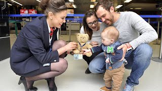 British Airways Documents Pooh The Teddy Bear's Journey Home to an Eight-Month-Old Boy