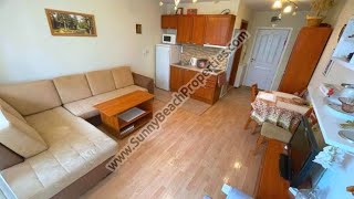 Furnished studio apartment for sale in Crown Fort Sveti vlas Bulgaria