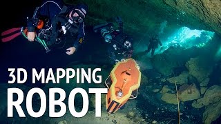 World's First AI Underwater Robot Cave Diver