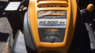 Cub Cadet SC 500 ez/Demo & Final Review #radicalreviews